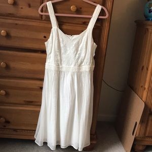 LOFT dressy sundress with sew detail on bodice